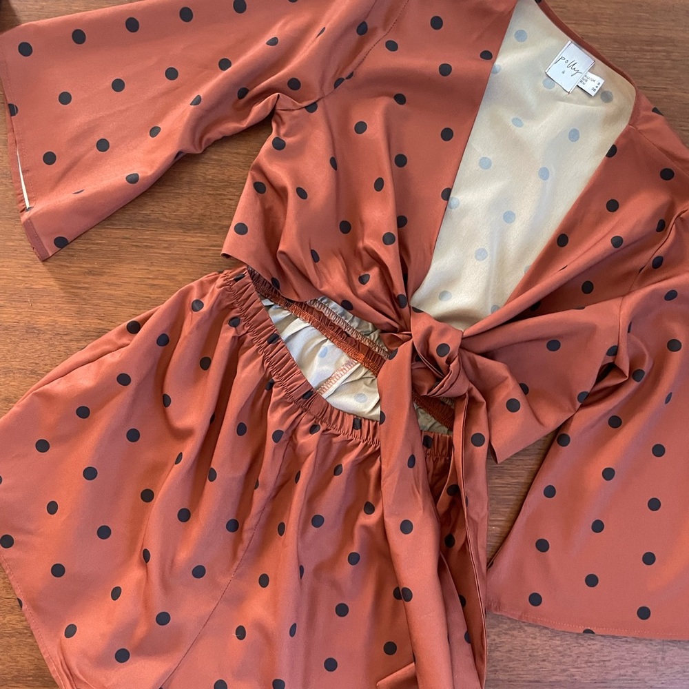 Polly Polka Dot Romper
